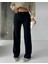 Kadın Modern Siyah Pantolon 2