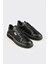 Siyah Deri Erkek Spor Ayakkabı 2