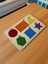 Renkli Keçe Kaplı Ahşap Şekiller Puzzle, Eğitici Bulmaca, Öğrenme ve Oyun Keyfi 1