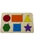 Renkli Keçe Kaplı Ahşap Şekiller Puzzle, Eğitici Bulmaca, Öğrenme ve Oyun Keyfi 3
