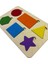 Renkli Keçe Kaplı Ahşap Şekiller Puzzle, Eğitici Bulmaca, Öğrenme ve Oyun Keyfi 4