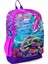 Dört Bölmeli Pembe Mor Kaplumbağa Desenli Ilkokul Sırt Çantası - Kız Çocuk 1