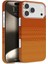 Iphone 17 Uyumlu Ekoseli Kevlar Case Turuncu 2