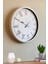 52 cm Beyaz Modern Duvar Saati 3