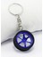 Lacivert Jantlı Mini Tekerlek Anahtarlık, Hediyelik Tekerlek Figürlü Anahtarlık 1