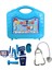 Çantalı Oyuncak Doktor Seti – Vakumlu Taşıma Çantalı Eğitici Oyuncak Doktor Malzemeleri Mavi 2