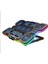 S50 Rgb Işıklı 11 Fanlı LCD Göstergeli 1 Type C 1 USB Girişli Notebook Soğutucu 3