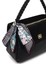 Kadın Siyah Uzun Askılı Süet Deri Omuz Çantası 25WBD253314 10