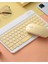 Ipad Samsung Huawei Tablet Laptop Pc Uyumlu Renkli Bluetooth Bağlantılı Klavye+Mouse Set 1