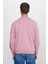 Unisex Relax Fit Rahat Kesim %100 Pamuk Basic Lila Bisiklet Yaka Sweatshirt 7