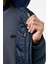 Synthethic Fill Puffer Jacket Kapişonu Çıkarılabilir Erkek Şişme Mont Lacivert 5