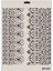 Rich Dantel Seri DN-907 Stencil 35X25 cm 1