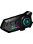 Bfs X3 Motor Kask Kulaklık Rgb Modlu Su Geçirmez 5.3 Bluetooth Intercom 1