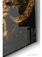 Gold Detaylı Osmanlı Tuğrası | Osmanlı Temalı Cam Tablo | 50X70 cm 3