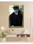 Sarı Çerçeve Görünümlü Atatürk Cam Tablo 2