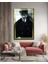 Sarı Çerçeve Görünümlü Atatürk Cam Tablo 4