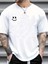 Erkek Kısa Kollu Bisiklet Yaka Baskılı Süprem Tişört 3