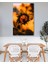 Ayçiçeği Cam Tablo 2