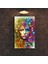 Pop Art Rengarenk Kadın Cam Tablo 1