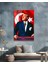 Mustafa Kemal Atatürk Portresi Cam Tablo 5
