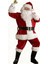 Yetişkin Noel Baba Kostümü Lüks Kadife Yılbaşı Parti Kostümü 3