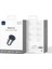 WI-CC031 Nano Lite Serisi Dual Usb-A Hızlı Şarj Özellikli Araç Şarj Aleti Pd 12W Gri 6