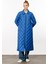 Paris Hafif Elyaf Yalıtımlı Baharlık Trençkot Kap Kaban-Mavi 3