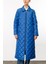 Paris Hafif Elyaf Yalıtımlı Baharlık Trençkot Kap Kaban-Mavi 9