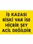 Iş Kazası Riski Var Ise Hiçbir Şey Acil Değildir Uyarı Levhası 25X35 KOD:445 1