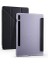 Galaxy Tab S7 Fe Lte T730 T735 T737 ile Uyumlu Kılıf Kalem Bölmeli Trifolding Case Siyah 2