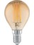 LED Filament Ampul 4 Watt E14 Duy Sarı Işık Dekoratif Vintage Aydınlatma (1, G45 Amber Cam) 1