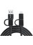 Pd 20W 2 In 1 Hızlı Şarj Kablosu 100 cm 2.4 A Lightning Type-C USB Type-C Çoklu Veri Data Kablosu 2