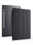 Galaxy Tab S10 Plus X820 12.4 Inç Uyumlu Tablet Kılıfı – Kalemlikli, Katlanabilir Smart Cover, Stand Özellikli, Darbe Emici Arka Koruma, Ince ve Hafif Tasarım (Siyah) 2