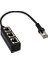 RJ45 3'lü Dağıtıcı Splitter, RJ45 Dağıtıcı, 3lü Ethernet Uzatma Kablosu, Kablo, 3 Sokete Fiş, Aktarım Bağlantısı, Ayırıcı 3