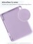 iPad Tablet Ile Uyumlu Kılıf Lüks Kadife Iç Kaplamalı Suni Deri Mıknatıslı Standlı Tablet Arka Kapak (Lila, iPad 9.nesil 10.2 Inch) 3