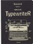 Tekstil Kapak Typewriter 32K Multi White Defter 1
