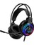 S605 Rainbow 3.5mm Jack, USB Gaming Mikrofonlu Oyuncu Kulaklığı 2