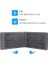 Mini Katlanabilir Bluetooth Klavye iPhone ile Uyumlu iPad ile Uyumlu Mac ile Uyumlu Android Windows ile Uyumlu Ios ile Uyumlu Katlanabilir Seyahat Taşıması Kolay Ingilizce Q Siyah ZR672 5