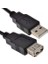4224 USB Dişi Erkek Uzatma Kablosu 1.5 Metre, Siyah 2