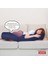 Sarılma Yastığı, Uyku Yastığı, Bacak Arası Yastığı Silindir 150 x 50 x 20 cm (Lacivert) 2