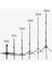 Alüminyum Alaşımlı Işık Standı 2 Metre Ayarlanabilir Yaylı Yastıklı Fotoğraf Tripod Standları Fotoğraf Stüdyosu Flaşları, Halka Işık Standı, Fotoğraf Ekipmanları Flash Standı 2