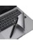 Macbook Pro 16 Inç Kılıf Touchpad Sticker Film Koruyucu (2019 Yılı Cihazı) A2141 ile Uyumlu Gri 5
