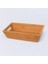Deconox Bambu Ekmek Sepeti 23X13X7CM, Bambu Ekmeklik, Bambu Ekmek Sunumluk 3