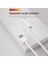SL010 USB To Lightning iPhone 2.4A Hızlı Şarj ve Data Kablosu Beyaz 1 Metre 4