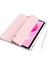 Ipad 11 Inç A16 (11.nesil) 2025 ile Uyumlu Pen Charge Şeffaf Kalem Bölmeli Kapağı Ayrılabilen Case A3355, Pembe 4