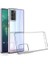Samsung Galaxy Note 20 ile Uyumlu Kılıf Şeffaf Esnek Lüks Süper Silikon Kapak Clear 3