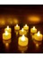 Adet LED Mum Tealight Sarı Işık Pilli (Piller Dahil) 1