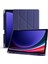 Galaxy Tab S10 Plus X820 12.4 Inç Uyumlu Tablet Kılıfı – Kalemlikli, Katlanabilir Smart Cover, Stand Özellikli, Darbe Emici Arka Koruma, Ince ve Hafif Tasarım (Lacivert) 1
