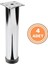 4 Adet Mobilya Ayağı Metal 20 cm Alttan Ayarlı 42 mm Krom Ayak 3
