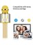Çocuklar Için Karaoke Mikrofon Bluetoothlu Mikrofon Speaker Yetişkin Için Karaoke Aux USB Sd Kart Girişli Mic (Altın) 2